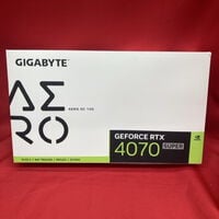 中古  GIGABYTE GV-N407SAERO OC-12GD (RTX4070 SUPER 12GB) 163387 