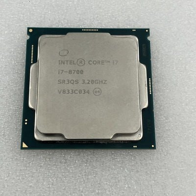 【新潟店】中古  INTEL Core i7 8700 (1151/3.20GHz/12M/C6/T12) 136198 