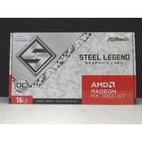 中古  ASRock RX7800XT SL 16GO RX7800XT Steel Legend OC (RX7800XT 16GB) 162734 