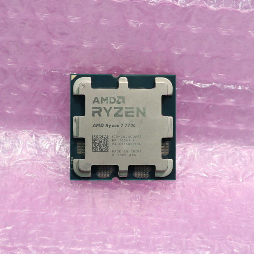 中古 AMD Ryzen 7 7700 (AM5/3.8GHz/40M/C8/T16/65W) 1460024624