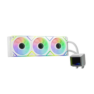 ADATA  LEVANTE II 360 オールインワン CPU 水冷クーラー LEVANTEII360-WHCWW (360mm ホワイト) 