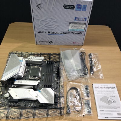【甲府飯田店】中古  MSI MPG B760M EDGE TI WIFI (B760 mATX DDR5) 167317 