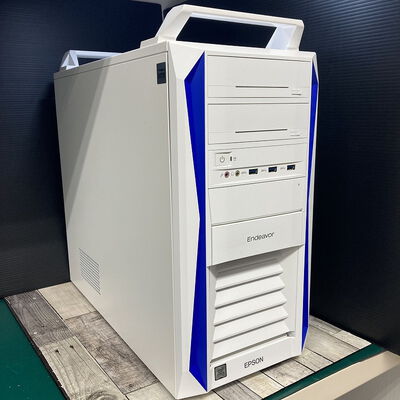 【広島店】中古  EPSON Endeavor Pro9000 (Intel core i9 10900X 3.7GHz/32GB/SSD1000GB/DVD/RTX 2070 SUPER/-/-/W11H64) 177300 
