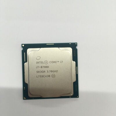 【博多店】中古  INTEL Core i7 8700K (1151/3.70GHz/12M/C6/T12) 136197 