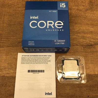 【宇都宮鶴田店】中古  INTEL Core i5 12600KF (1700/3.7G/20M/C10/T16) 147860 