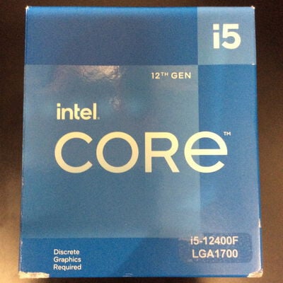 【座間相武台】中古  INTEL Core i5 12400F  (1700/2.5G/18M/C6/T12) 148615 