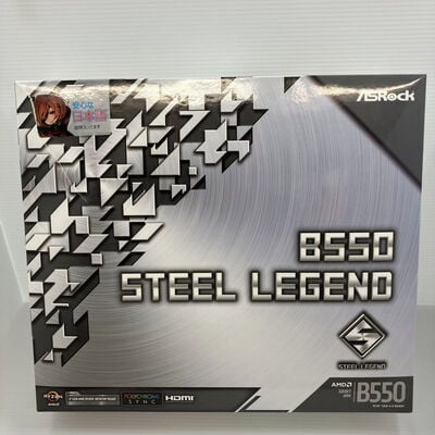 【秋葉原本店】中古  ASRock B550 Steel Legend (B550 AM4 ATX DDR4) 142936 