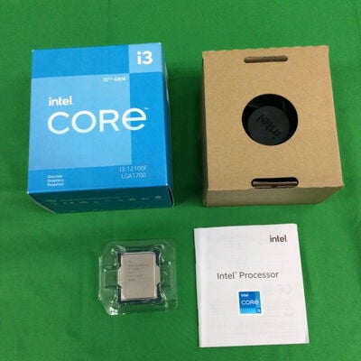 【川崎店】中古  INTEL Core i3 12100F  (1700/3.3G/12M/C4/T8) 148617 