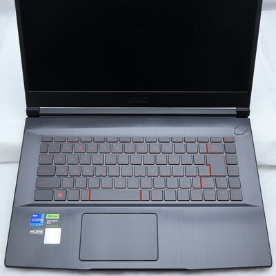 【通販センター】中古  MSI Thin GF63 12V Thin-GF63-12VE-070JP(Intel Core i7 12650H/16GB DDR4 (PC4)/SSD512GB/なし/NVIDIA GeForce RTX 4050 6GB Laptop GPU/15.6/1920x1080/Wi-Fi/W11H64 MAR) 201712 