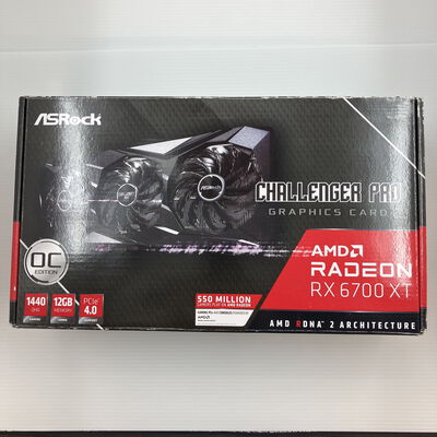 【秋葉原本店】中古  ASRock RX6700XT CLP 12GO (RX6700XT 12GB) 144986 