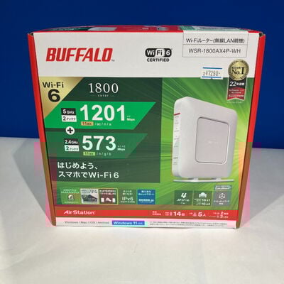 【鹿児島店】中古  BUFFALO WSR-1800AX4P-WH 4700000464 