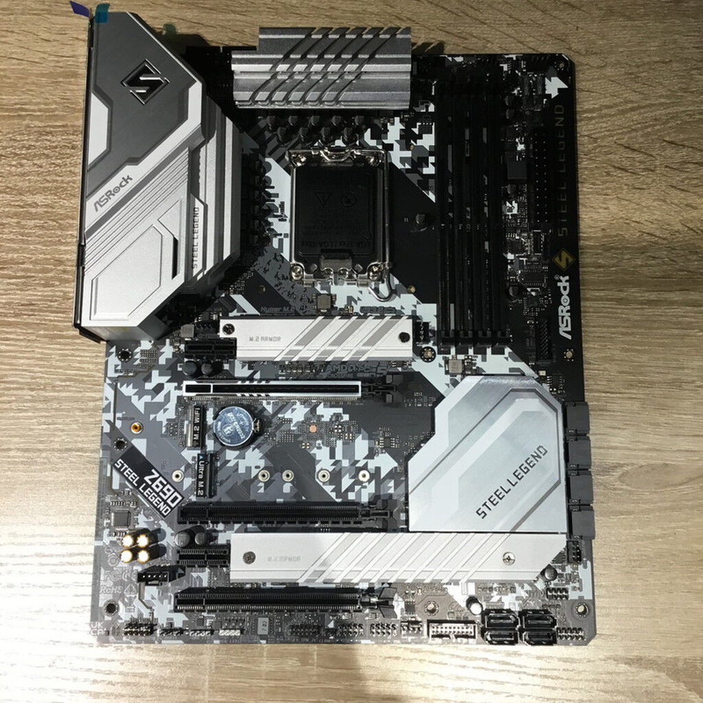 ASRock Z690 Steel Legend WiFi DDR4動認済中古品 中古 ASRock Z690 Steel Legend (Z690 1700 ATX DDR4) 148230 （351371