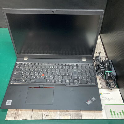 【広島店】中古  Lenovo ThinkPad L15 Gen 1 (INTEL Core i5 10210U 1.6GHz/16GB/SSD256GB/-/オンボード/15.6/1920x1080/Wi-Fi/WEBCAM/W11P64/MicrosoftOffice H&B 2024付) 182474 