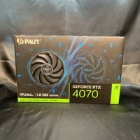 中古  Palit NE64070019K9-1048D(RTX4070 Dual GDR6) 192384 