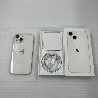 【秋葉原本店】中古  【国内版SIMフリー】Apple iPhone13 mini 5.4インチ 128GB (スターライト) MLJE3J/A 147396 