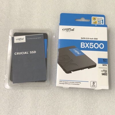 【甲府飯田店】中古  Crucial BX500 CT1000BX500SSD1JP (SATA3 1TB) 4720002170 