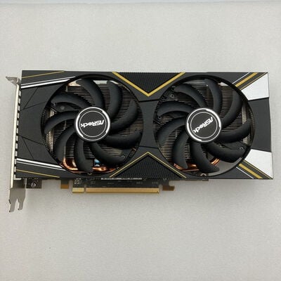 【新潟店】中古  ASRock RX 5500 XT Challenger D 8G OC (RX5500XT 8GB PCIE) 141655 