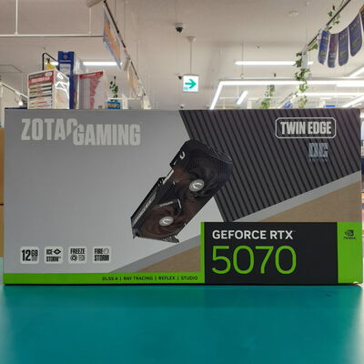 【鹿児島店】中古  ZOTAC GAMING GRFORCE RTX 5070 TWIN EDGE OC 4700000659 