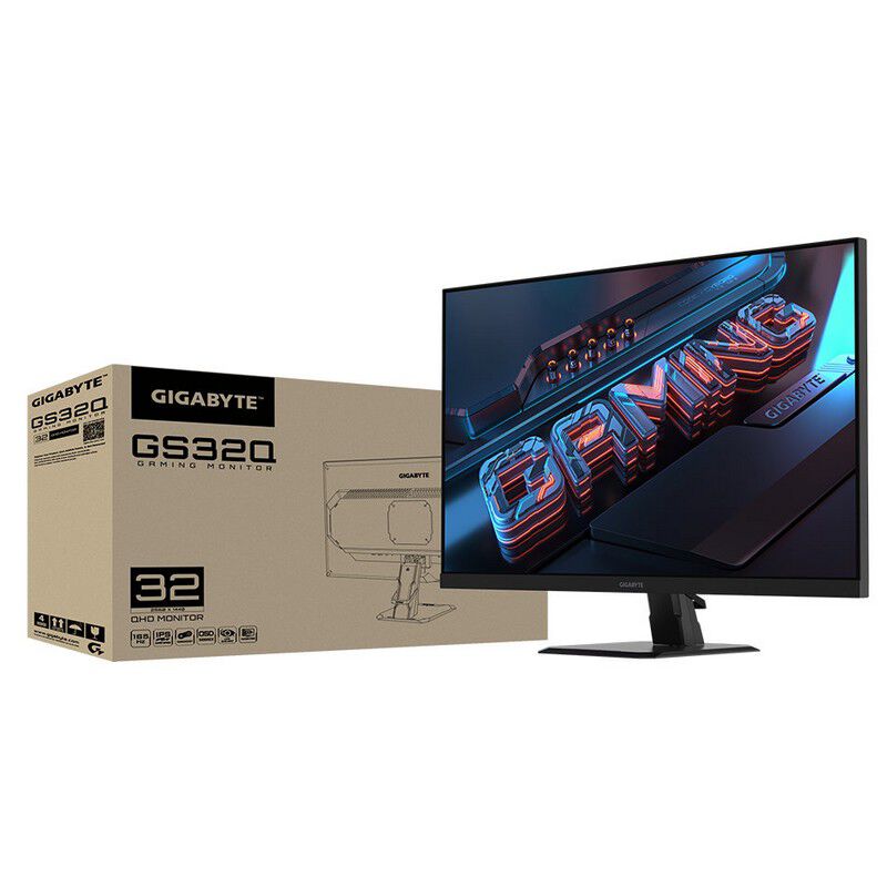 GIGABYTE ゲーミングモニター 31.5インチ GS32Q Amazon.co.jp: GIGABYTE GS32Q 31.5インチ 165Hz 1440P ゲーミング
