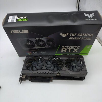 【大分店】中古  ASUS TUF-RTX3060-O12G-GAMING (RTX3060 12GB) 144783 