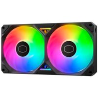 CoolerMaster  SickleFlow Edge 240 ARGB MFX-B2DN-25DP2-R1 (ブラック) 