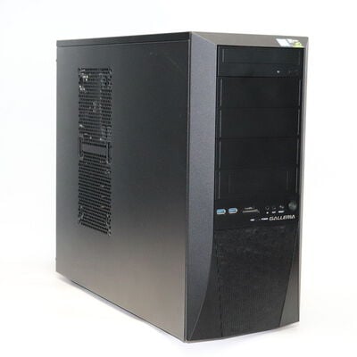 【札幌店】中古  GALLERIA ZZ(i7 8086K/16GB/SSD500GB/HDD3TB/GTX1080Ti/W10H/DVD) 3250005420 
