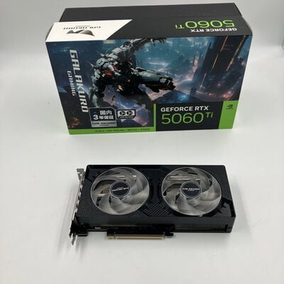 【なんば店】中古  玄人志向 GG-RTX5060Ti-E16GB/OC/DF (RTX5060Ti 16G) 178243 
