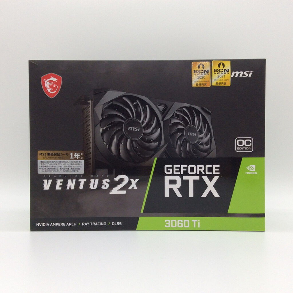 中古 MSI GeForce RTX 3060ti グラフィックボード GeForce RTX 3060 Ti GAMING X 8G LHR