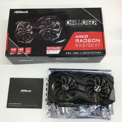 【福山ココローズ店】中古  AMD Radeon RX 6700 XT Challenger D 12GB 5090000706 