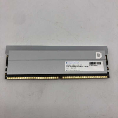 【郡山安積店】中古  ドスパラセレクト D5D6000-16G2A1-RGB-WHPC5-48000 16GB デスクトップ用(DDR5-6000) 4640002930 