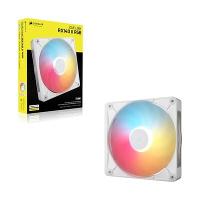 Corsair  iCUE LINK RX140 II RGB Fan Expansion White CO-9051064-WW (ホワイト) 