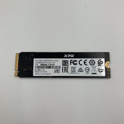 【なんば店】中古  ADATA ASX6000PNP-512GT-B-6 (M.2 2280 512GB) 3280022226 