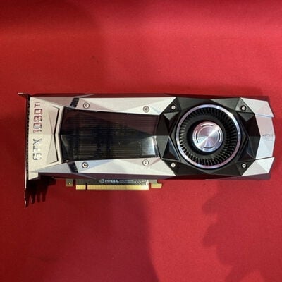 【千葉店】中古  玄人志向 GF-GTX1080Ti-E11GB/FE (11G GDR5X) 133977 