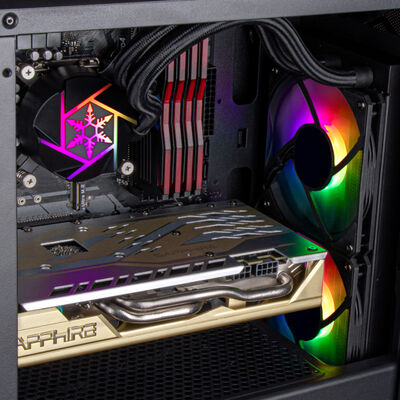 SilverStone  VIDA 240 SLIM  SST-VD240-SLIM (240mm ARGB ブラック) 