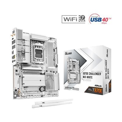 ASRock  X870E Challenger WiFi White (X870E AM5 ATX ホワイト) 