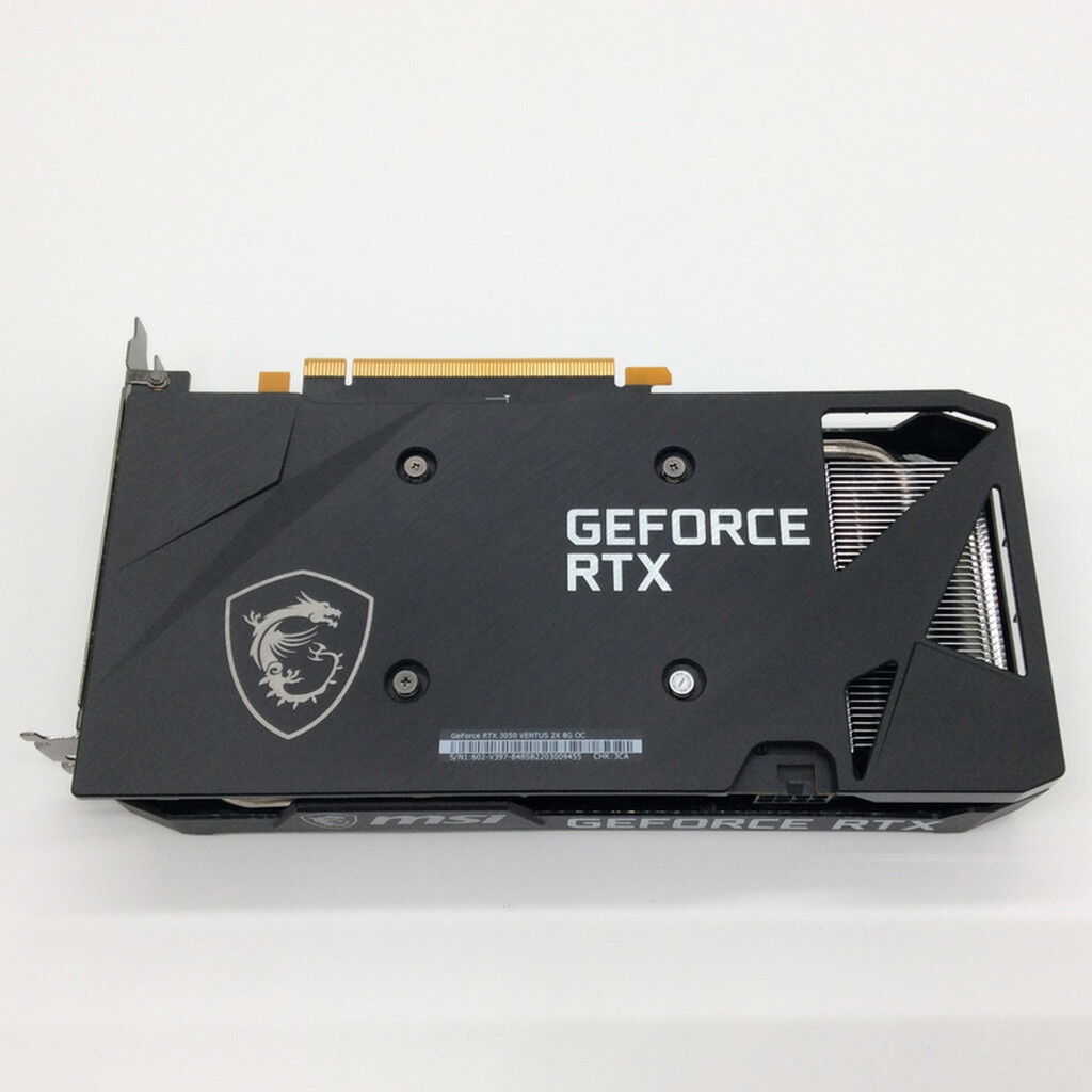 中古 MSI GeForce RTX 3050 VENTUS 2X 8G OC (RTX3050 8GB) 1300007903