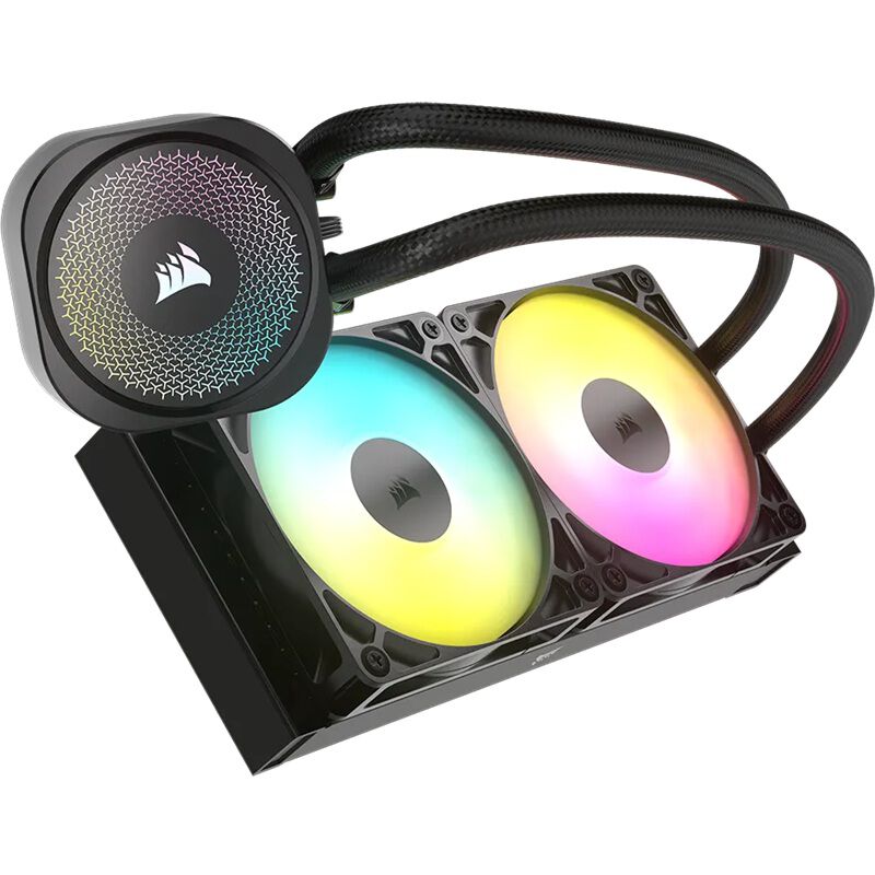 Corsair NAUTILUS 240 RS ARGB CW-9060092-WW (ブラック) ｜ パソコン
