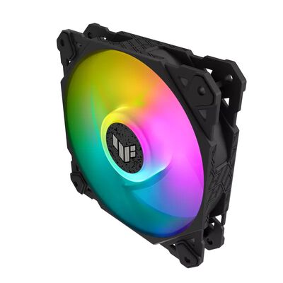 ASUS  TUF Gaming TF120 ARGB Fan - Triple Fan Kit with ARGB Controller ブラック (TUF GAMING TF120 BLACK ARGB 3IN1) 