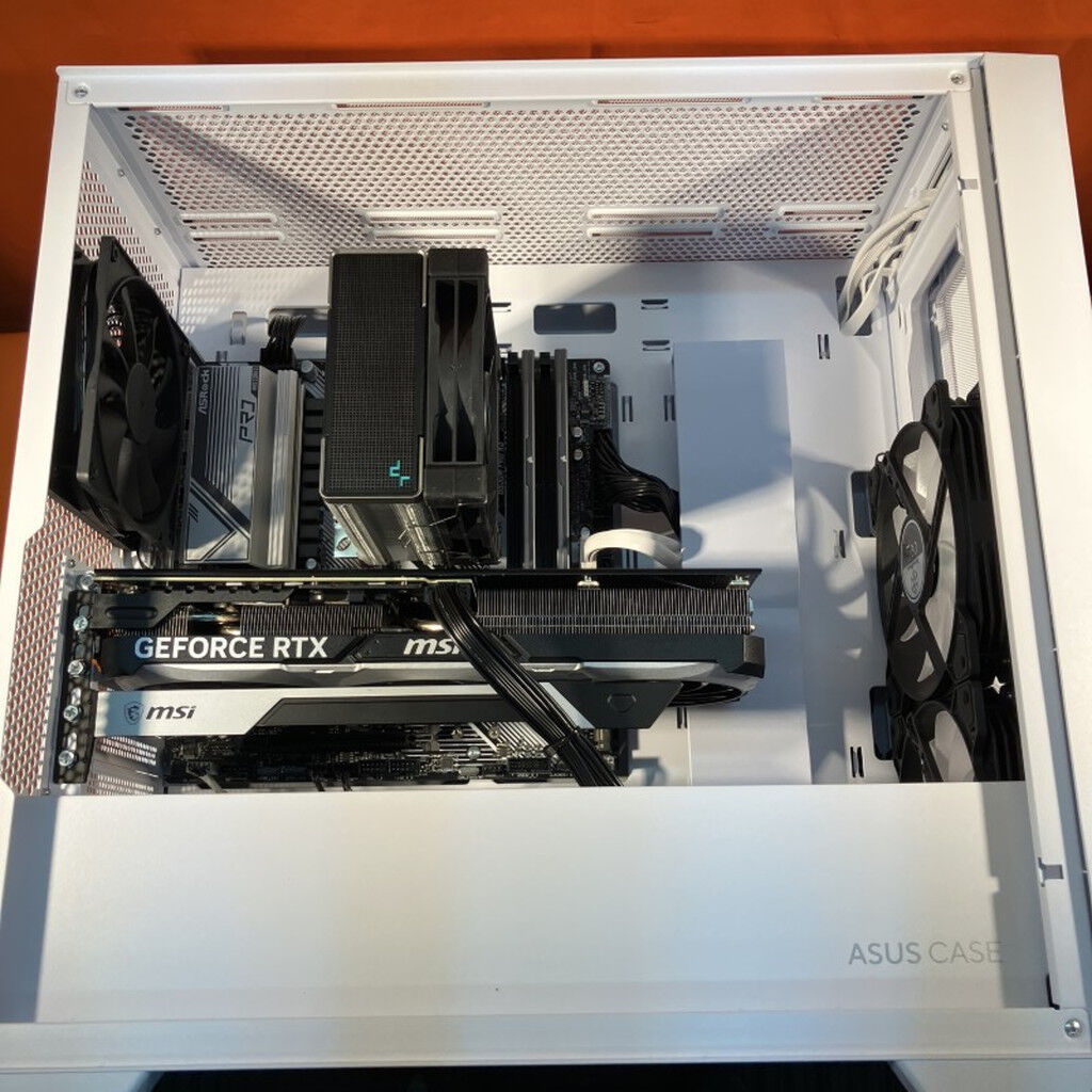 中古 自作パソコン (A21) (Ryzen 7 8700F/32GB/SSD1TB/RTX4070Ti