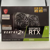 中古  MSI GeForce RTX 3060 VENTUS 2X 12G OC (RTX3060 12GB) 144777 