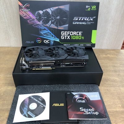 【姫路店】中古  ASUS ROG-STRIX-GTX1080TI-O11G-GAMING(11G GDR5X OC 133965 