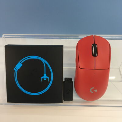 【博多店】中古  Logicool PRO X SUPERLIGHT Wireless Gaming Mouse G-PPD-003WL-RD 3310006530 