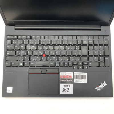 【大分店】中古  Lenovo ThinkPad E15 (INTEL Core i3 10110U 2.1GHz/8GB/SSD256GB/-/オンボード/15.6/1920x1080/Wi-Fi/WEBCAM/W11H64) 178719 