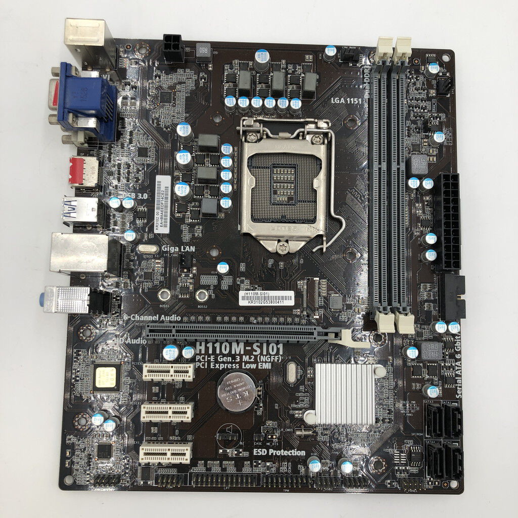 中古 ECS H110M-SI01 5200000694 ｜ パソコン通販のドスパラ【公式】