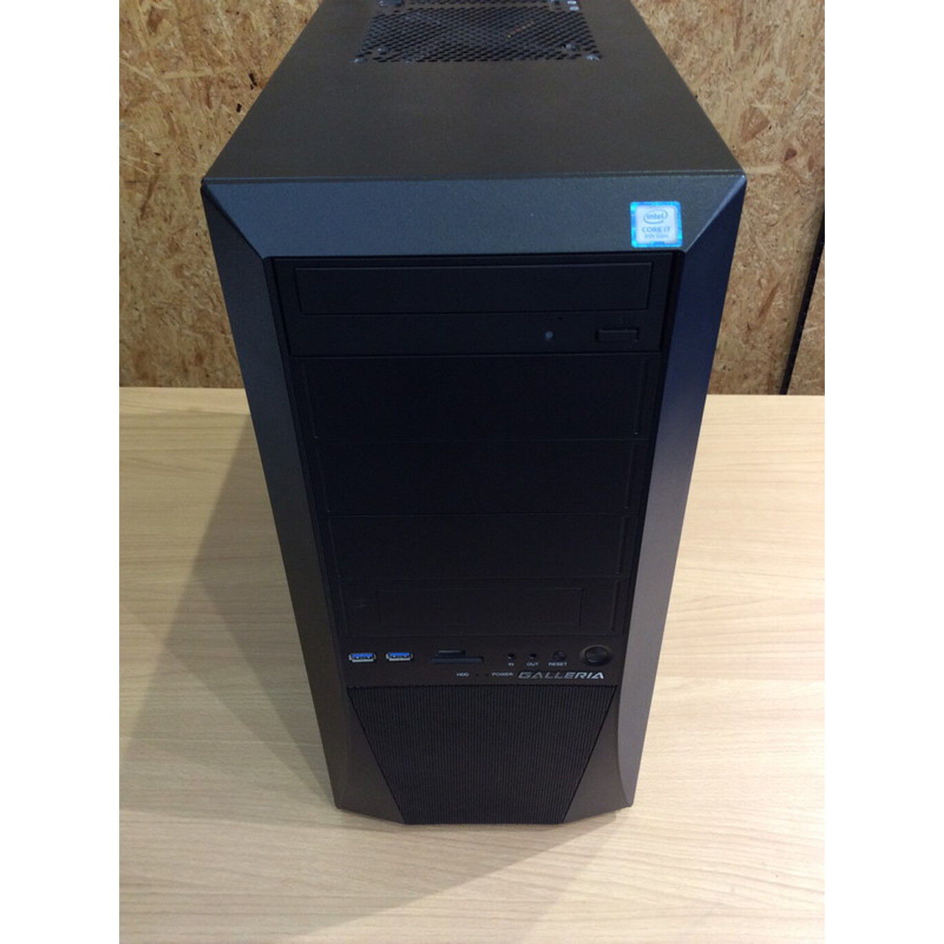 中古 GALLERIA ZZ(i7 8086K/32GB/SSD500GB/HDD3TB/RTX2080Ti/DVDマルチ