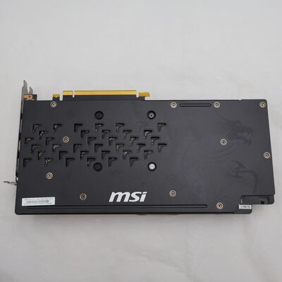 【通販センター】中古  MSI GeForce GTX 1060 GAMING X 6G(GTX1060 6G GDR5) 132000 