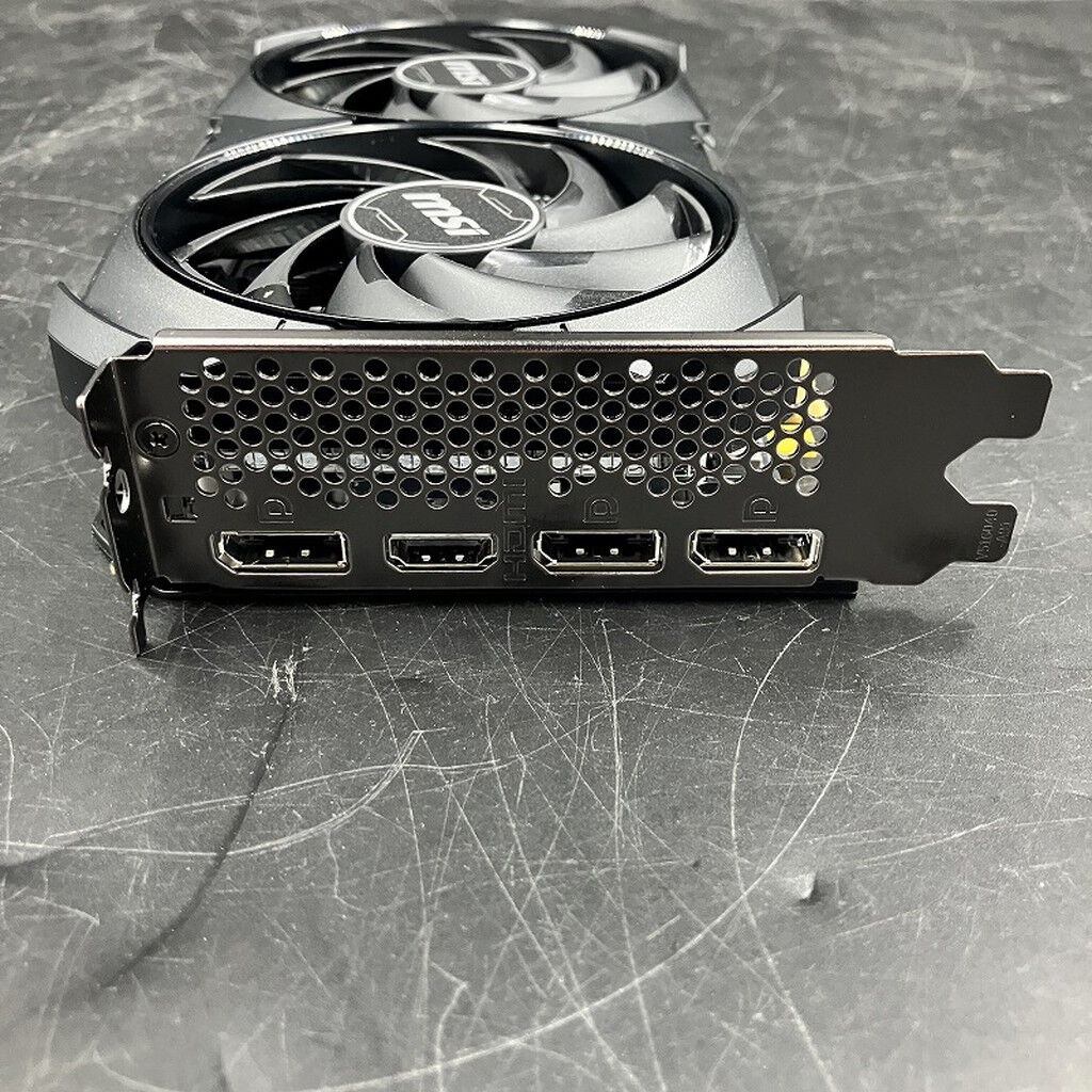 中古 MSI GeForce RTX 4060 VENTUS 2X BLACK 8G (RTX4060 8GB) 190632