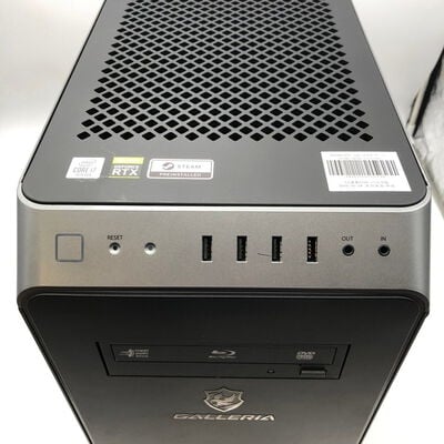 【大分店】中古  GALLERIA PC(i7 10700/32GB/SSD1TB/HDD4TB/RTX3070/W11H) 4860001292 