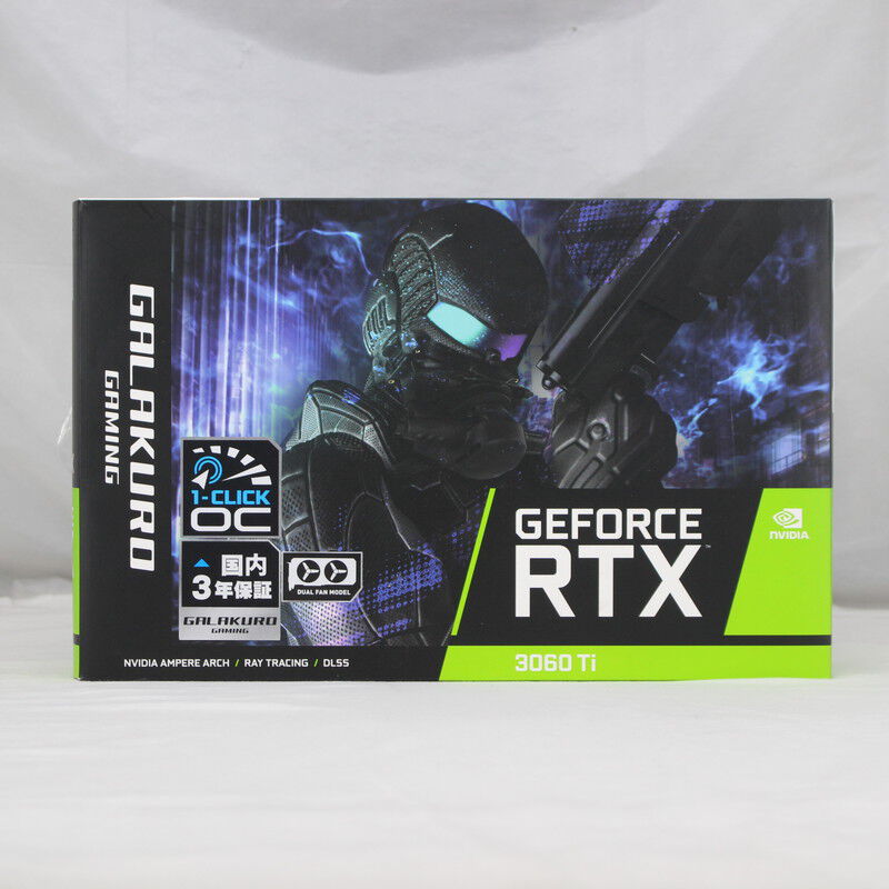 年末のプロモーション GG-RTX3060Ti-E8GB/DF/LHR（RTX 玄人志向 中古 3060 8GB Ti その他