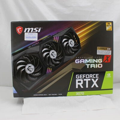【通販センター】中古  MSI GeForce RTX 3070 GAMING X TRIO (RTX3070 8G) 143901 